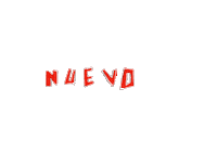 Typography Nuevo Sticker