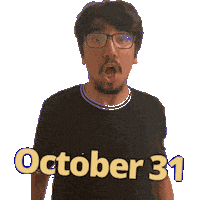 October 31 Sticker