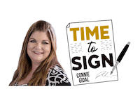 Connie Gidal Sticker by Swan Letting