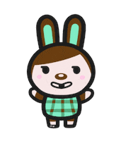 Animal Crossing Bunny Sticker