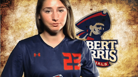 women's soccer GIF by Robert Morris University Athletics
