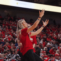 Ncaa Womens Basketball Dancing GIF by Huskers