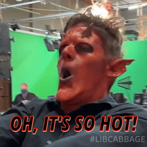 LibCabbage hot bts devil demon GIF