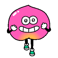 Happy Run Sticker by ICHIGEN