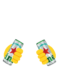 Cheers Celebrating Sticker by Heineken