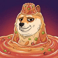 Melting Shiba Inu GIF by Doge Pound