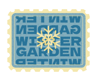 Winter Garden Snow Sticker