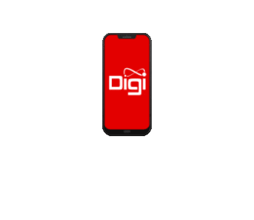 Internet Phone Sticker by Digi Belize