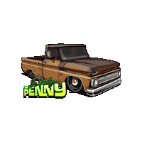 Hot Rod Car Sticker by Metro Group Miami