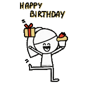 Happy Birthday Sticker