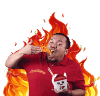 Pedas Sticker by Anak Bakmie