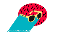 sun sunglasses Sticker by parafinaco