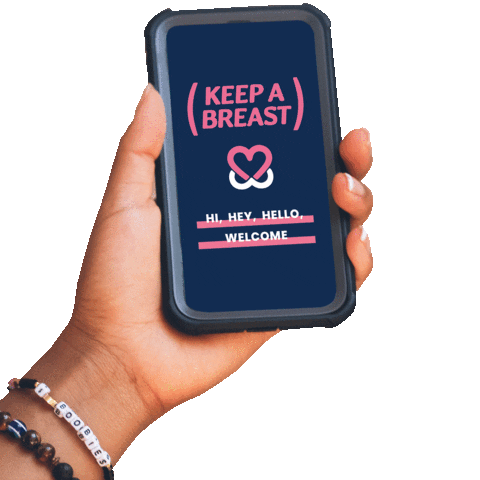 Check Yourself Breast Cancer Sticker by Keep A Breast