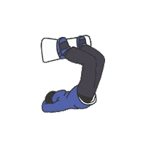 Fall Falling Sticker by Snowminds