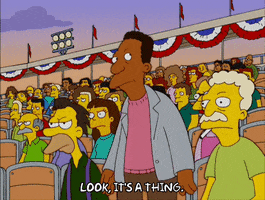 Look Out Season 17 GIF by The Simpsons