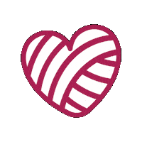 Heart Yarn Sticker by Hobbii