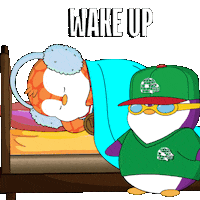Good Morning Sticker by Pudgy Penguins
