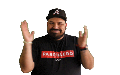 Happy Clap Sticker by Los Parrilleros Mamones Oficial