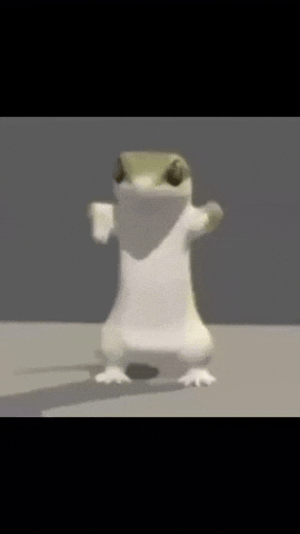 Dance Lizard GIF