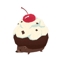 Hedgehog Forester Sticker