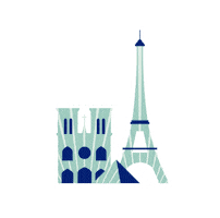 Notre Dame Travel Sticker by Paris Aéroport