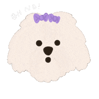Dog Sticker by Ann of Facedit