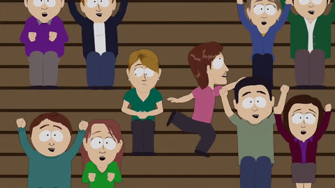 happy fun GIF by South Park 