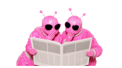 Pink Media Sticker by Vogule Poland