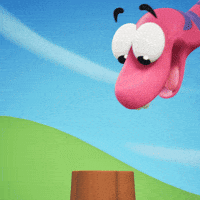 Chasing Got You GIF by Claynosaurz