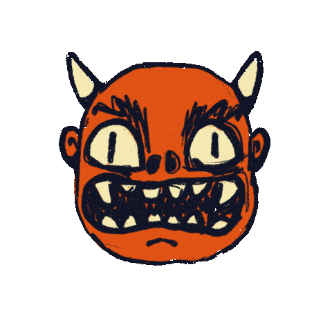 Angry Drawing Sticker by GORA