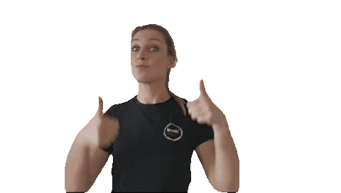 Toetti giphyupload thumbs up toppie toetti Sticker