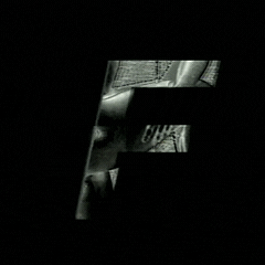 Glitch Alphabet GIF