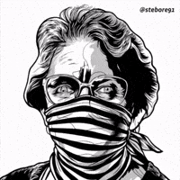 Old Lady Oops GIF