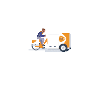 Delivery Sticker by PostNL
