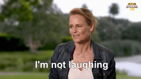 Not Laughing GIF by Celebrity Apprentice Australia