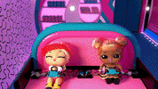 Cat Travel GIF by L.OL. Surprise!