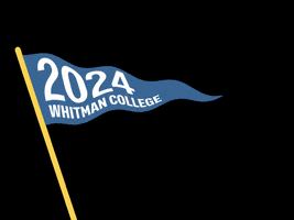 Graduation Class Of 2024 GIF by Whitman College