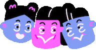 vanessartpuff character emotion newkidoob vanessartpuff Sticker