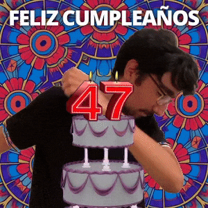 ¡Feliz 47.º cumpleaños!