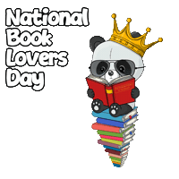 Read Book Day Sticker by PandaPals