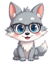 Koala Bear Fox Sticker