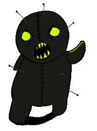 Sick Halloween Sticker by Lorem Ipsvm