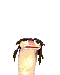 Sockkasey Puppet Sticker by Instagram Creator Lounge