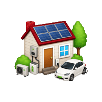 Solar-Hamm solar pv wallbox wärmepumpe Sticker