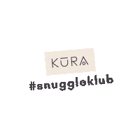 kuraorganics organic kura snug its here Sticker
