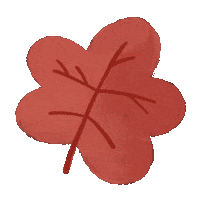 Maple Leaf Fall Sticker