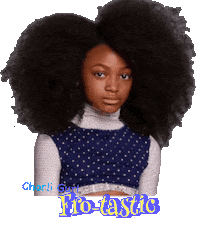 Fro Frofriday Fridayfro Afro Bighair Tightcurls Afroemoji Crownact Crown Coilycurls Sticker by Charli Gurl