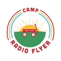 Summer Camp Sticker by Radio Flyer