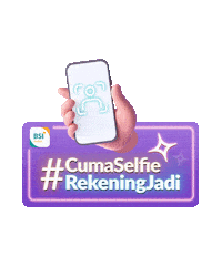 Selfie Meeting Sticker by Bank Syariah Indonesia
