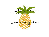 Punyetes pineapple pina castellers fruita Sticker